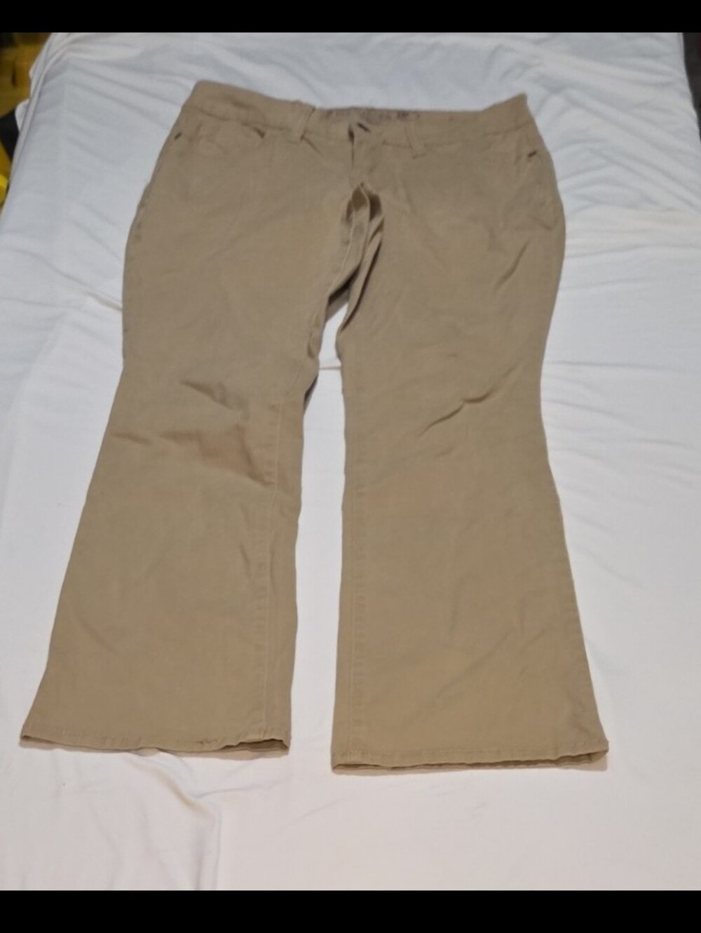 Faded glory Women's 10 petite khaki pants #05